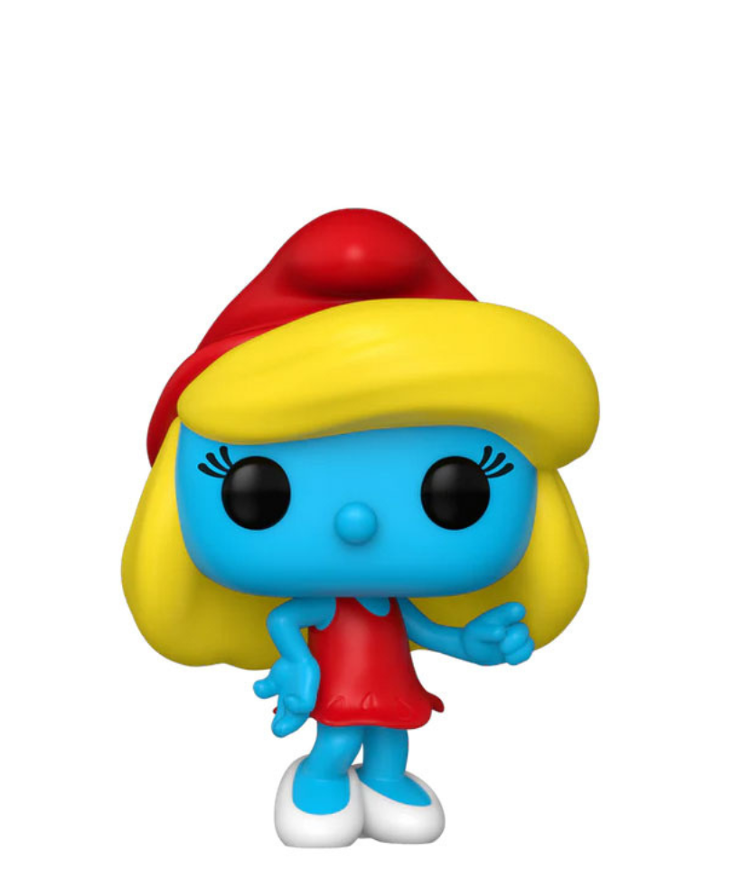 Funko Puffetta In Edizione Speciale (Red Dress Chase) Con Custodia Protettiva ToyBop - Regalo Perfetto Per Collezionisti Di I Puffi