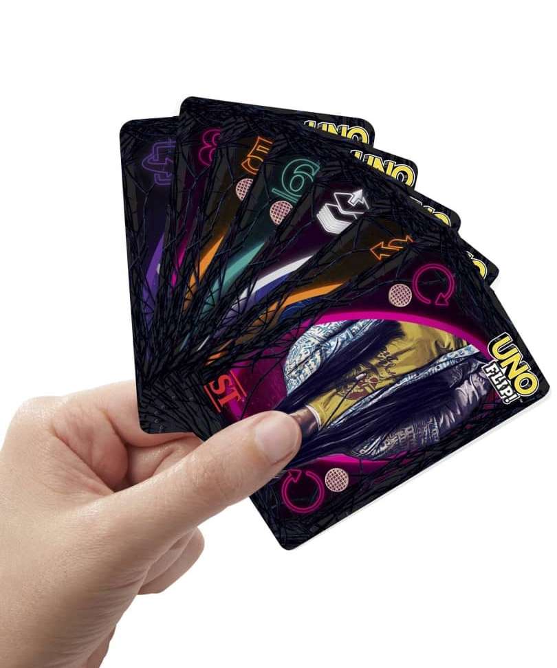 Gioco da tavolo Stranger Things " UNO Flip! Card Game  "