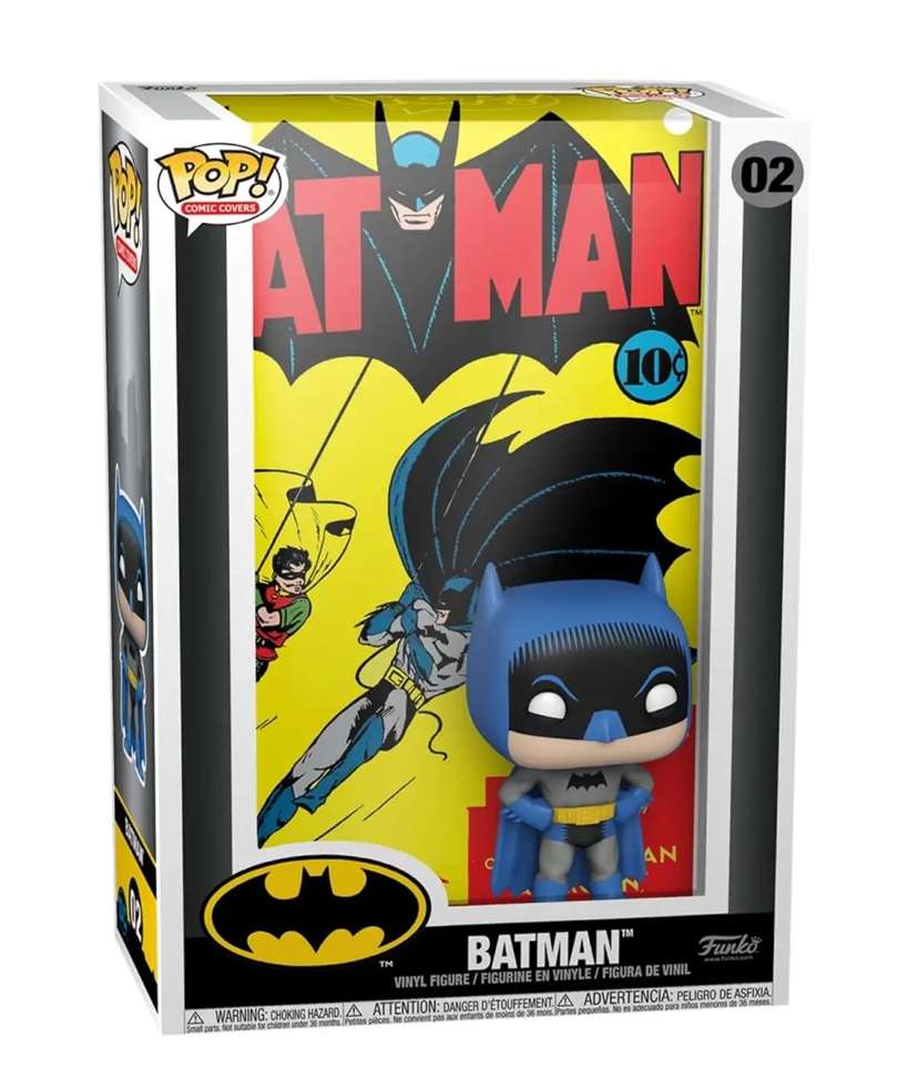 Funko Pop Marvel " Batman " DEMAGED BOX