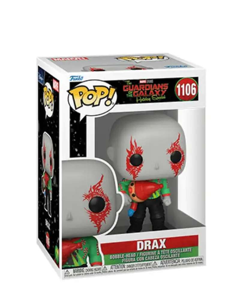 Funko Pop Marvel " Drax with Gnome "