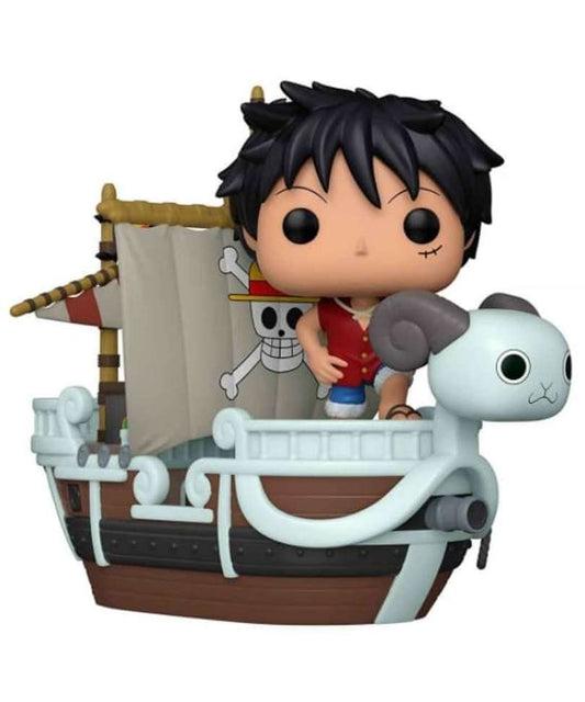 Funko Pop Fumetti One Piece " Luffy With Going Merry (DEMAGED BOX) "