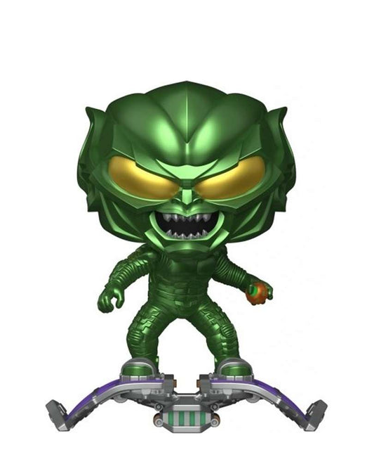 Funko Pop Marvel " Green Goblin with Pumpkin Bomb (Demaged Box) "