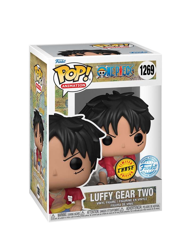 Funko Pop Fumetti One Piece " Luffy Gear Two (Chase) "
