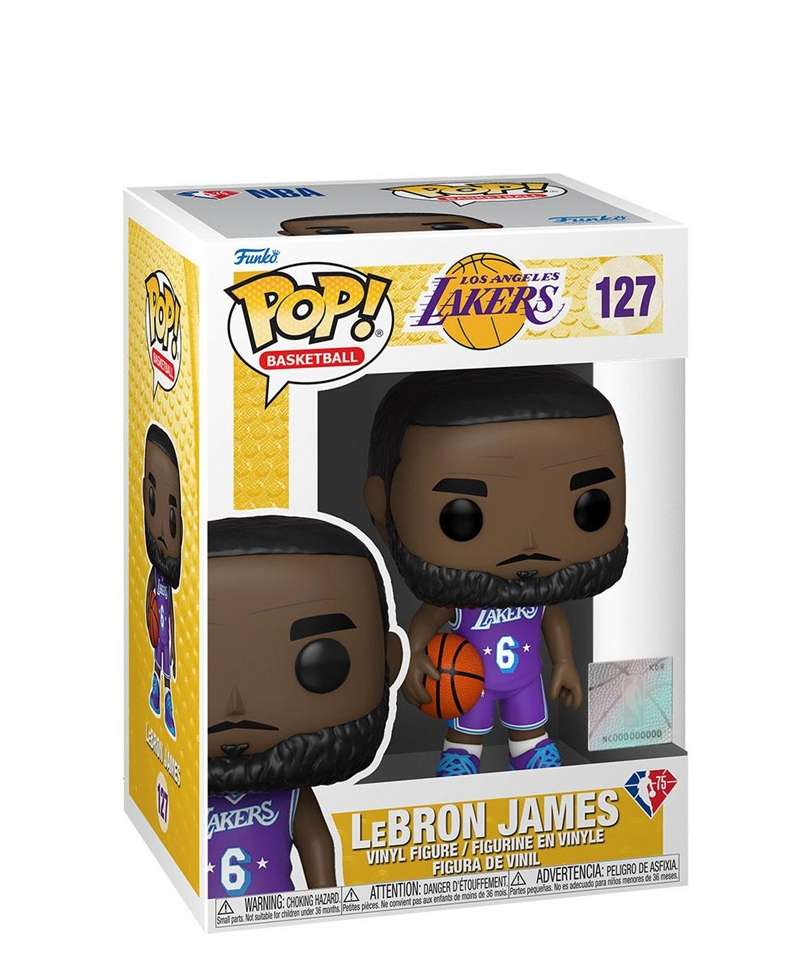 Funko Pop NBA  " LeBron James Purple "