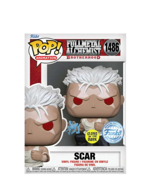 Funko Pop Anime - Fullmetal Alchemist "Scar (Glow in the Dark)"