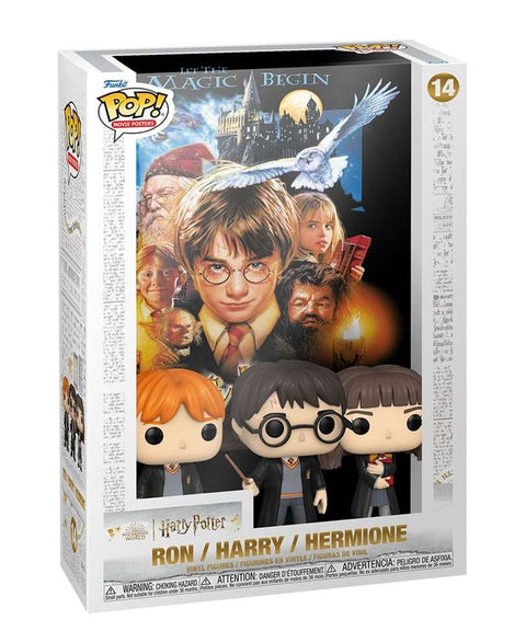 Funko Pop Movies Posters Harry Potter " Ron / Harry / Hermione "