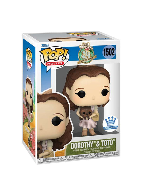 Funko Pop Film - The Wizard of Oz 85th Anniversary " Dorothy & Toto (Brown Dress) "