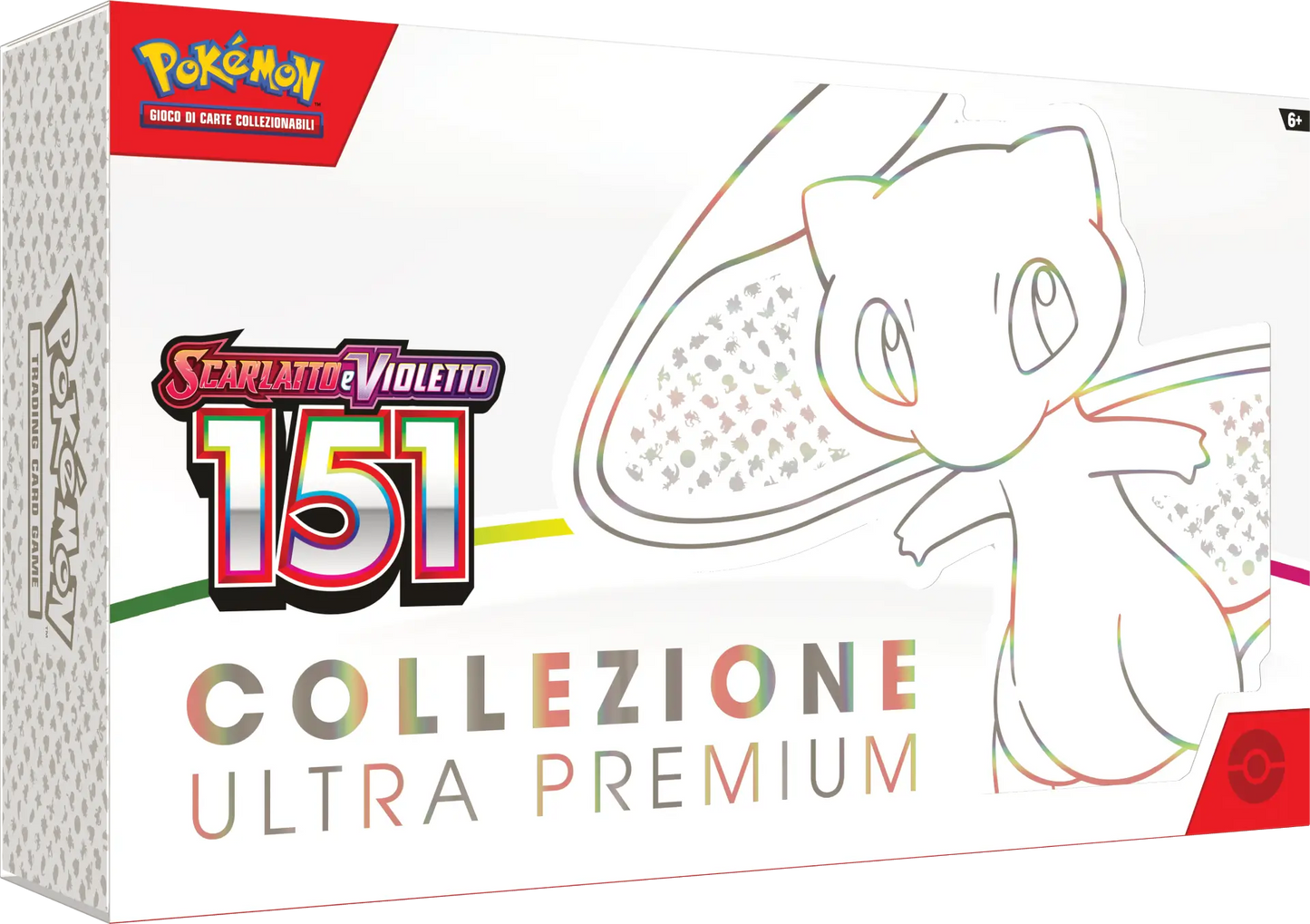 Pokemon cards "SCARLET AND VIOLET 151 MEW ULTRA PREMIUM" ITA