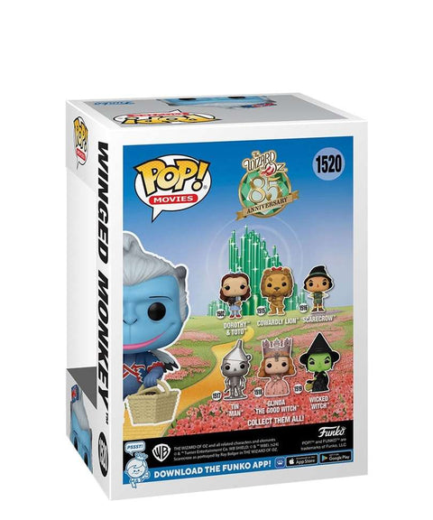 Funko Pop Film - The Wizard of Oz 85th Anniversary " Winged Monkey (Metallic) (Chase) "