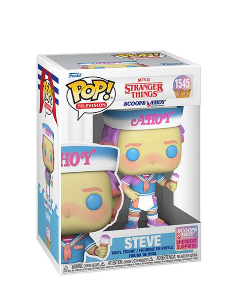 Funko Pop Film - Stranger Things " Steve (Scoops Ahoy) "