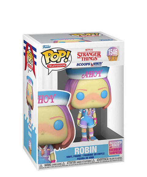 Funko Pop Film - Stranger Things " Robin (Scoops Ahoy) "