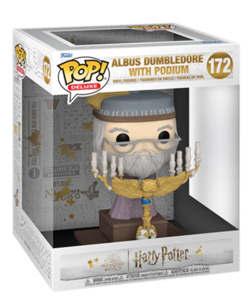 Funko Pop Harry Potter " Albus Dumbledore with Podium (6-Inch) "