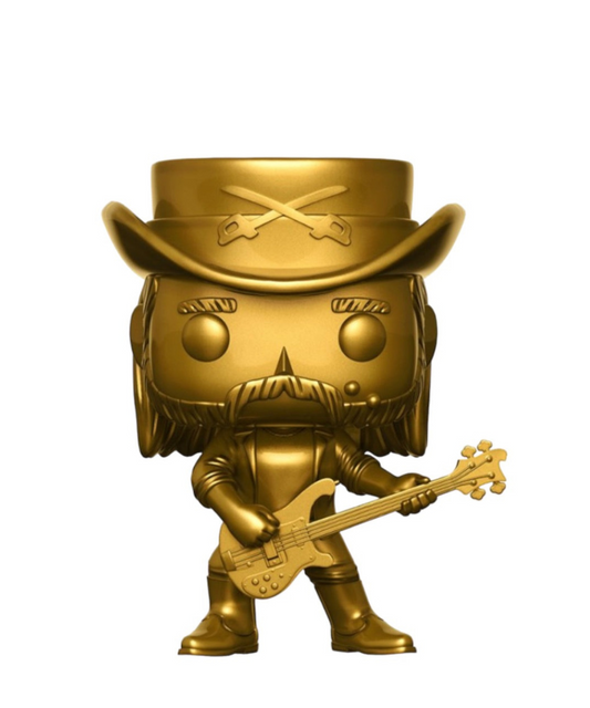 Funko Pop Music " Lemmy Kilmister Gold " Hot Topic