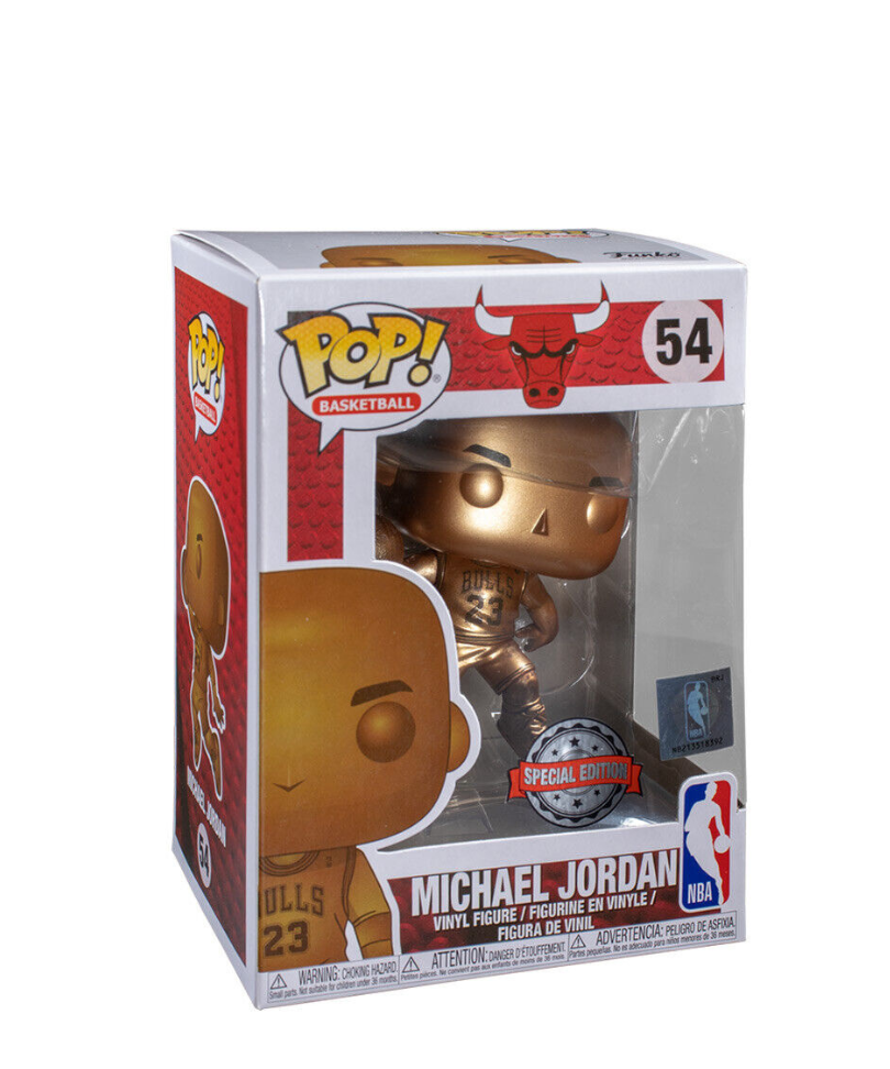 Funko Pop NBA " Michael Jordan ( Gold ) "