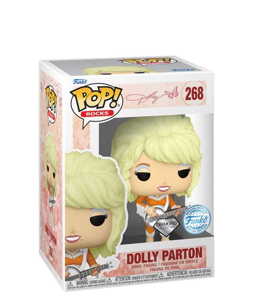 Funko Pop Music " Dolly Parton (Diamond Collection) "