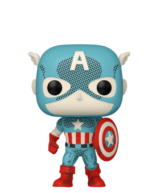 Funko Pop Marvel " Captain America (Retro Reimagined) "