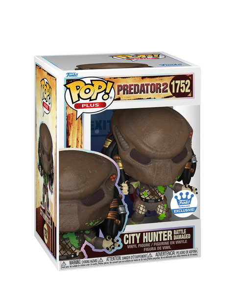 Funko Pop Film - Predator 2 " City Hunter Battle Damaged "
