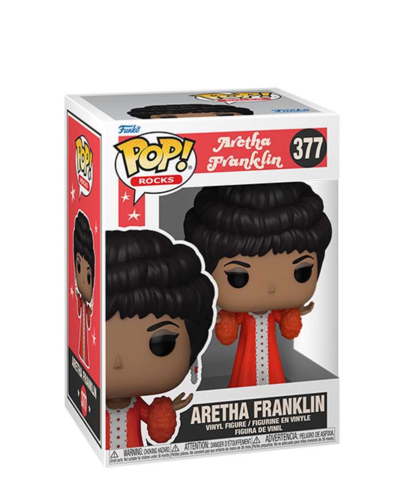 Funko Pop Music " Aretha Franklin (Red Dress) "
