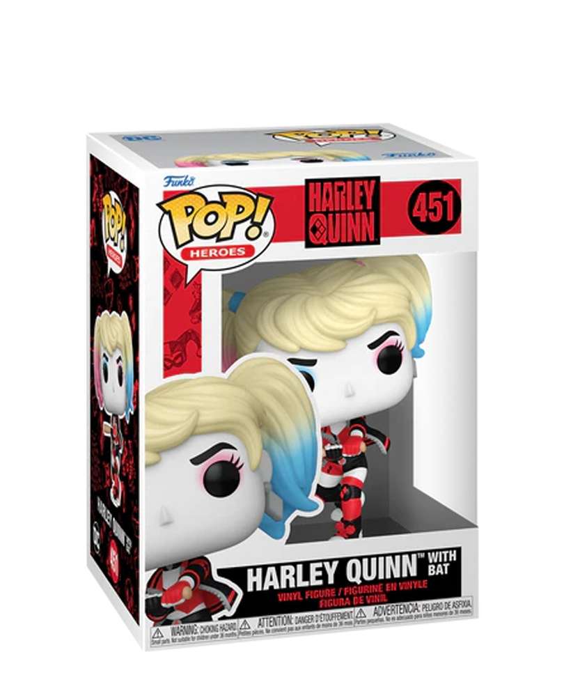 Funko Pop Marvel - Harley Quinn  " Harley Quinn with Bat "