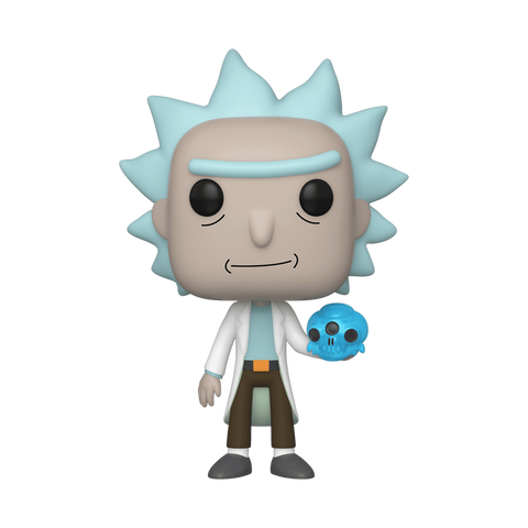 Funko Pop Anime - Rick and Morty " Rick with Crystal Skull "