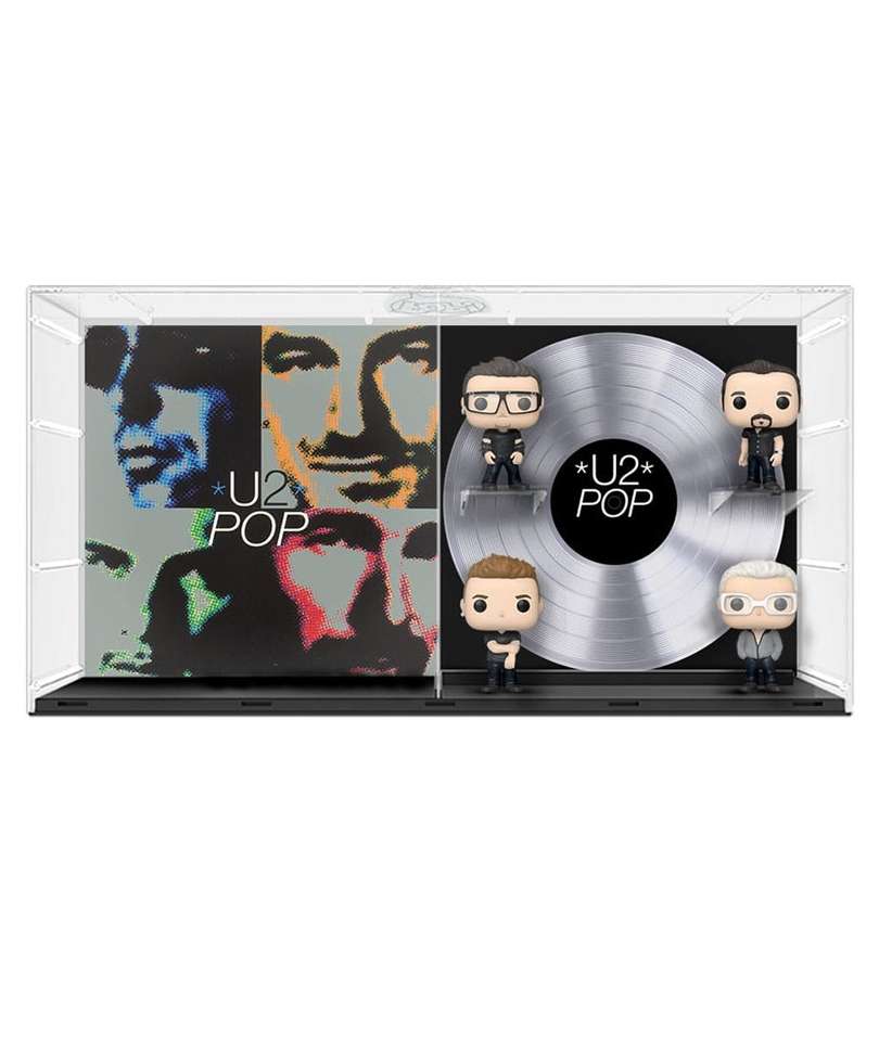 Funko Pop Music Album " Bono / The Edge / Larry Mullen Jr. / Adam Clayton " U2