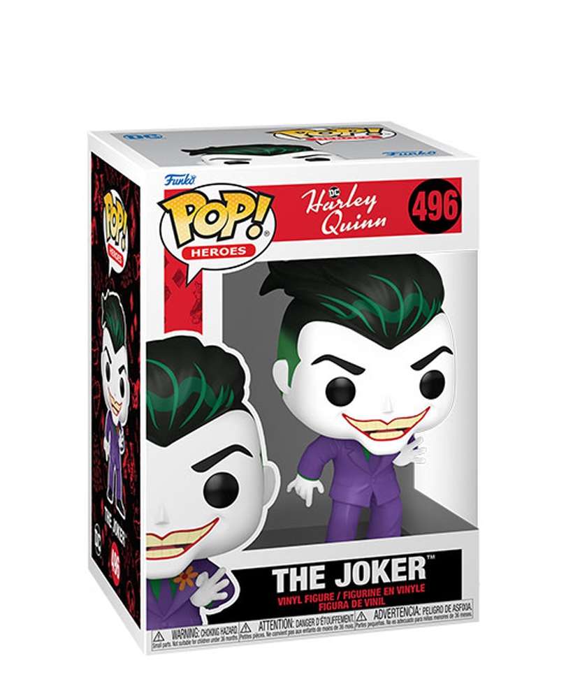 Funko Pop Marvel - DC Harley Quinn  " The Joker (Animated Series) "