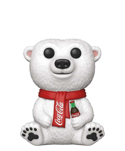 Funko Pop Fantasy " Coca Cola Polar Bear " DEMAGED BOX