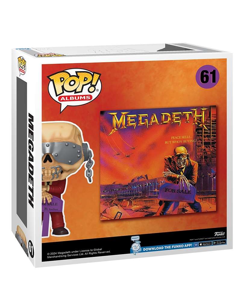 Funko Pop Music Album " Megadeth "