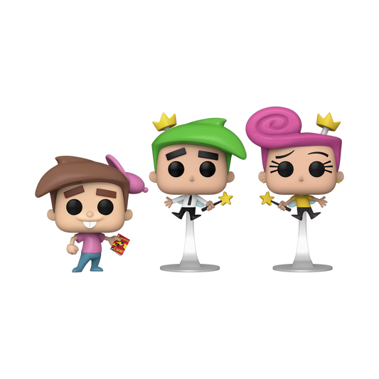 Funko Pop Anime " Fairly Oddparents (Due Fantagenitori) 3-Pack (SDCC 2023 Exclusive) "