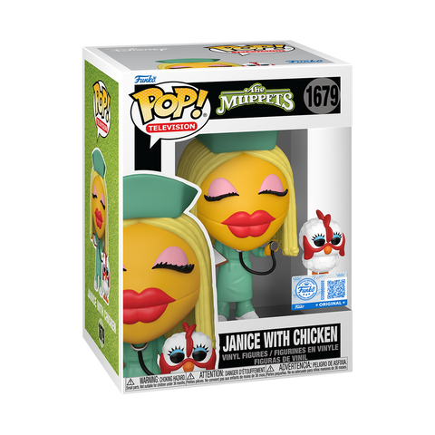 Funko Pop - The Muppets " Janice with Chicken " SE