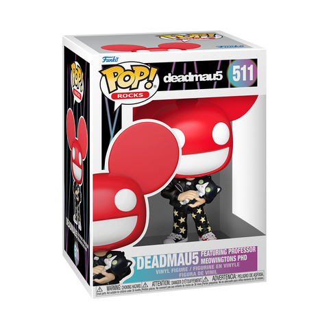 Funko Pop Rocks - deadmau5 " deadmau5 featuring Professor Meowingtons PhD "
