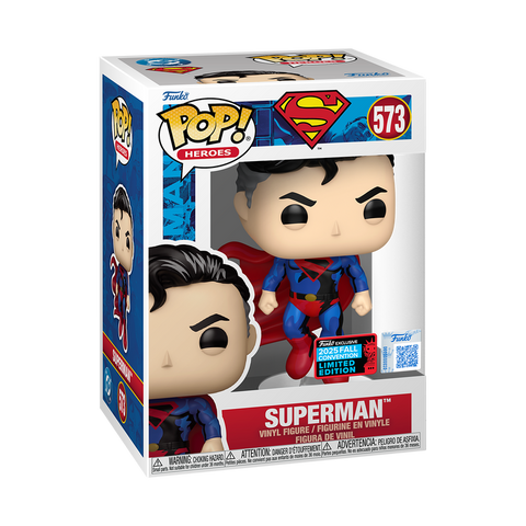 Funko Pop Marvel - Superman " Superman (Comic Deco) " NYCC 2025 - Shared Exclusive
