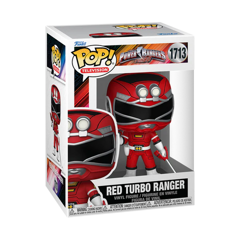 Funko Pop - Power Rangers " Red Turbo Ranger "