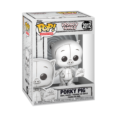 Funko Pop Looney Tunes - Sketched Deco " Porky Pig "