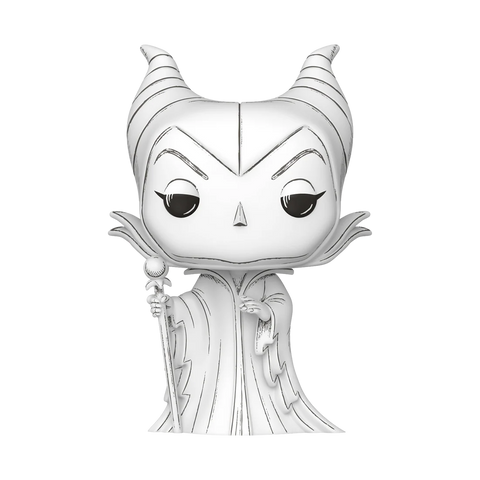 Funko Pop Disney - Sketch " Maleficent "