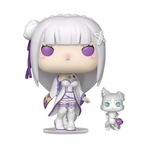 Funko Pop Anime - Re: Zero " Emilia and Puck "