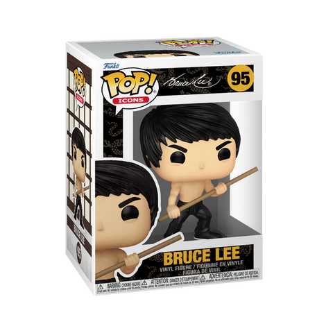Funko Pop " Bruce Lee (With Bo Staff) "