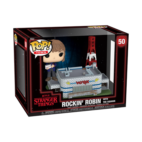 Funko Pop Town Film - Stranger Things " Rockin' Robin with The Squawk "