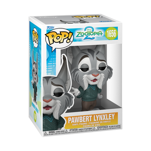 Funko Pop Disney - Zootopia 2 " Pawbert Lynxley "