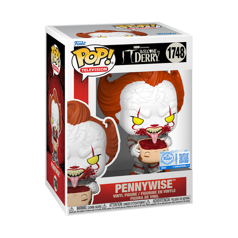 Funko Pop Film - IT: Welcome to Derry " Pennywise with Head " SE