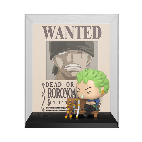 Funko Pop Fumetti - One Piece " Roronoa Zoro " Wanted Poster