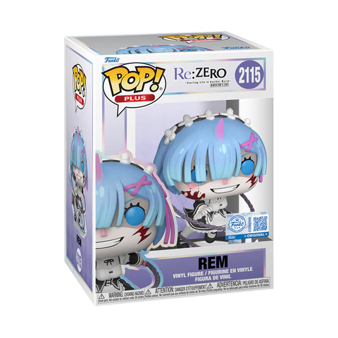 Funko Pop Anime - Re: Zero " Rem wielding Morningstar " SE