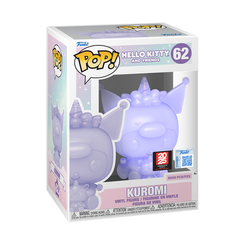 Funko Pop Anime - Sanrio " Kuromi " (Translucent Purple) (2025 Anime Expo Shared Exclusive)