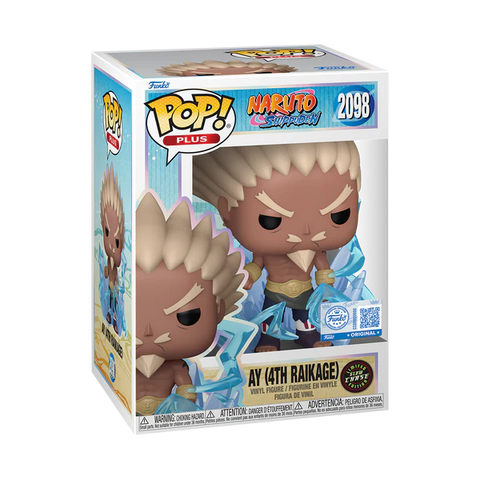 Funko Pop Anime - Naruto " AY 4th Raikage " (Chase) GITD SE
