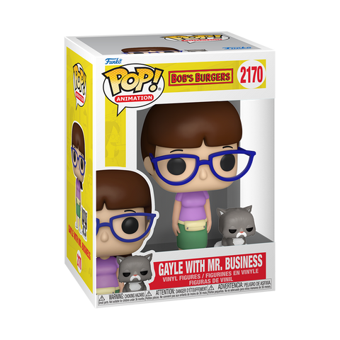 Funko Pop Anime - Bob’s Burgers " Gayle with Mr. Business "
