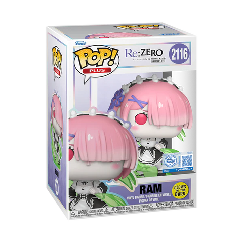 Funko Pop Anime - Re: Zero " Ram " SE GITD