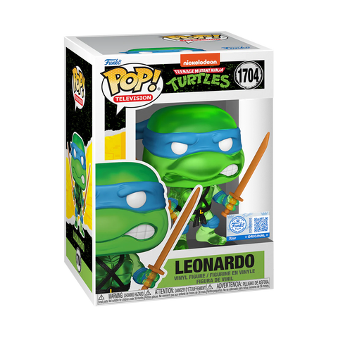 Funko Pop - Ninja Turtles " Leonardo " SE Translucent Green