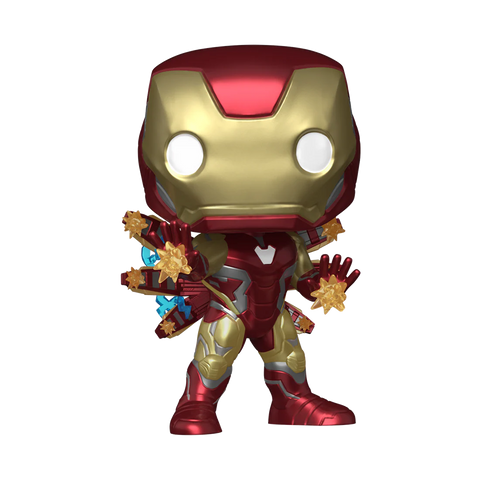 Funko Pop Marvel " Iron Man With Beams " SE GITD