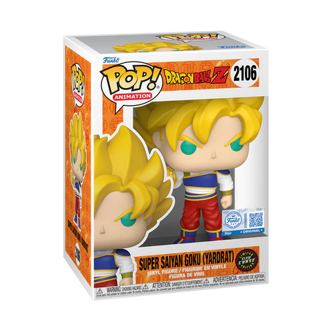 Funko Pop Dragon Ball Z " Goku Yardrat " (Chase) GITD SE