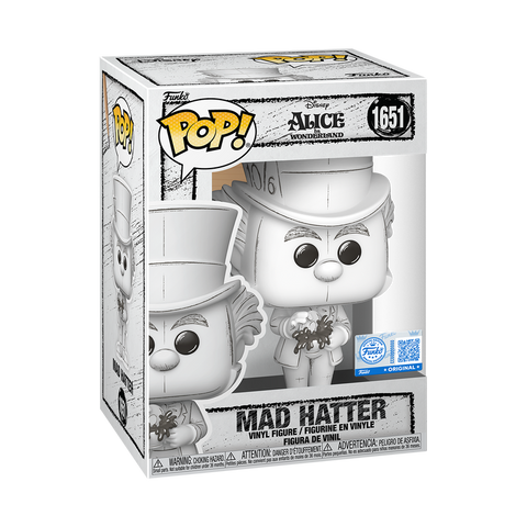 Funko Pop Disney - sketched " Mad Hatter " SE